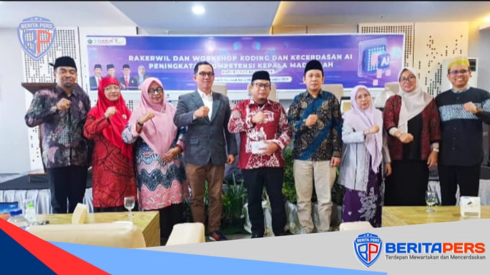 Wakamad Humas MAN Pinrang Subair Raih Apresiasi Peserta Terbaik di Rakerwil KKMA Sulsel