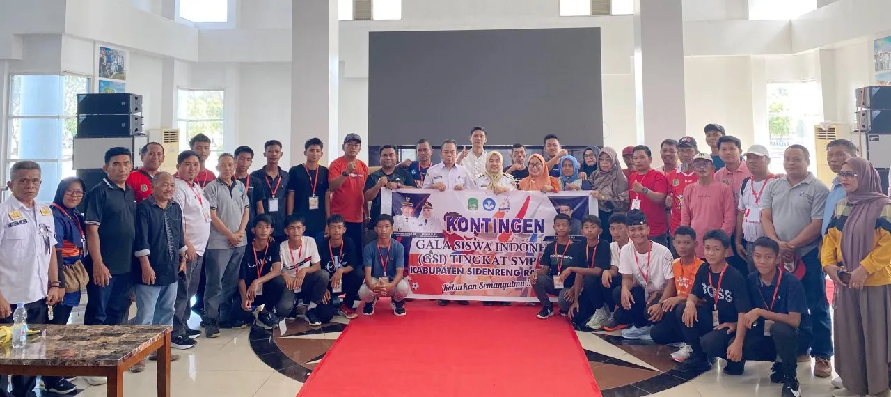 Kontingen Sidrap Tancap Gas di Gala Siswa Indonesia 2025 Tingkat Sulsel