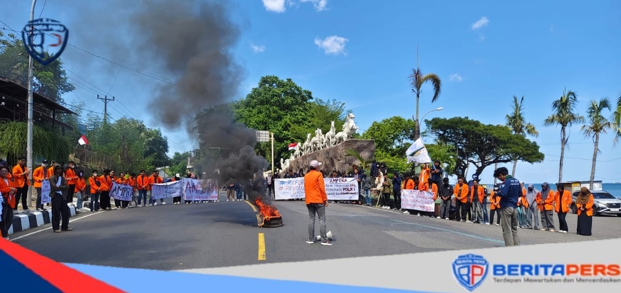 Mahasiswa ITH Gelar Aksi, Angkat Isu Tunjangan DPR Hingga Reformasi Polri