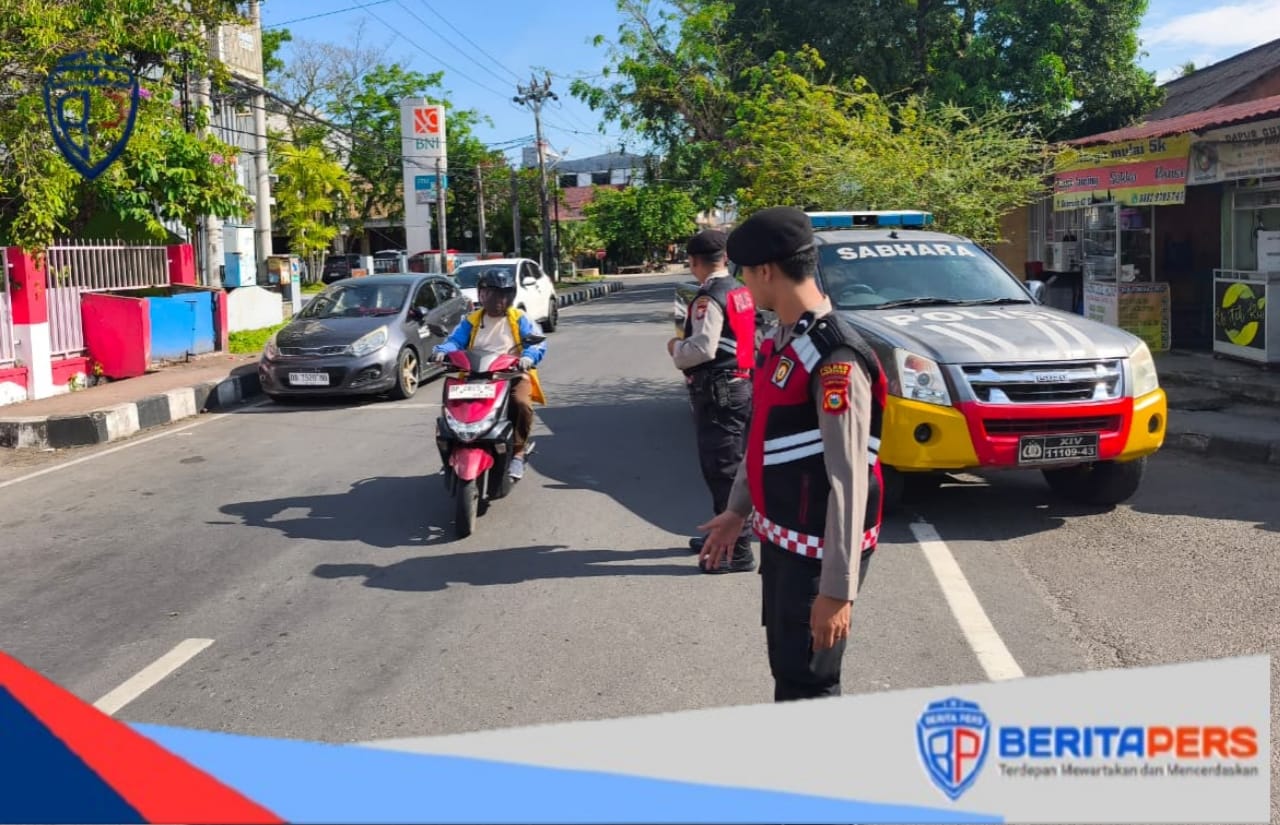 Patroli Perintis Presisi Senin Pagi, Sentuh Berbagai Sasaran Beri Rasa Aman