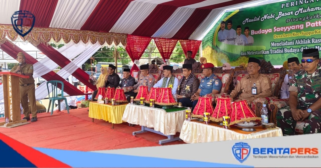 Maulid Akbar dan Pesta Budaya Saeyyang Pattu’duq Meriah di Desa Lero