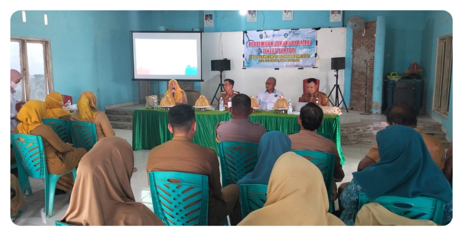 Lokakarya Mini Lintas Sektor UPT Puskesmas Bontomangape