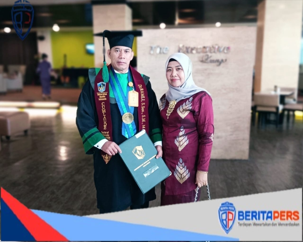 Danyon B Pelopor Polda Sulsel, Kompol Dr. Ramli, Raih Gelar Doktor