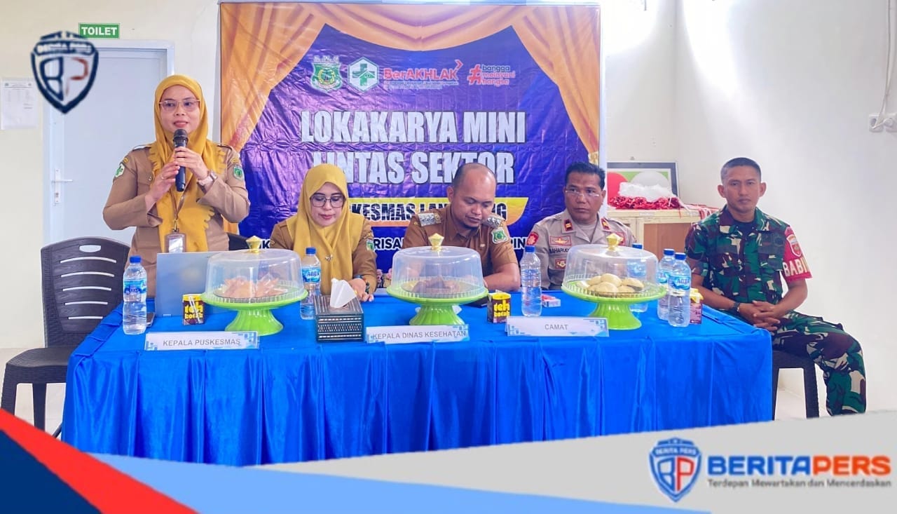 Puskesmas Lanrisang Perkuat Kolaborasi Lewat Lokakarya Mini Lintas Sektor
