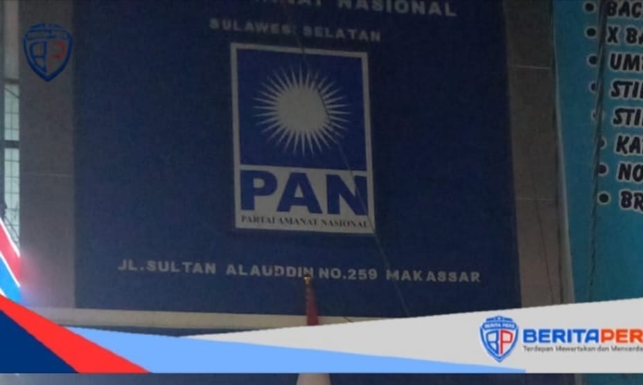 Aliansi Mahasiswa Makassar Datangi Kantor DPW PAN Sulsel, Kantor Tertutup Rapat