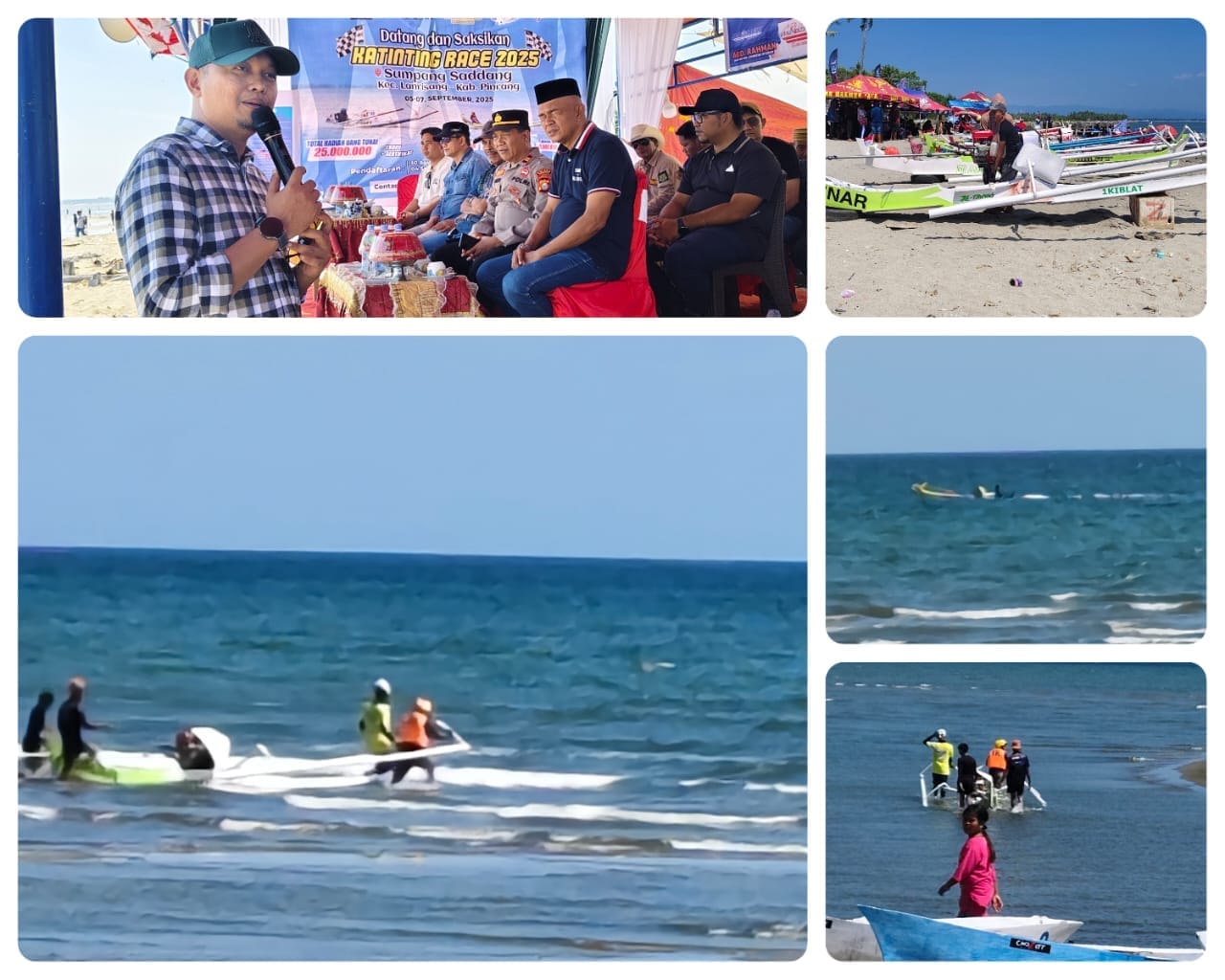 Balap Katinting, Tradisi Nelayan yang Jadi Pesta Rakyat di Pesisir Pantai