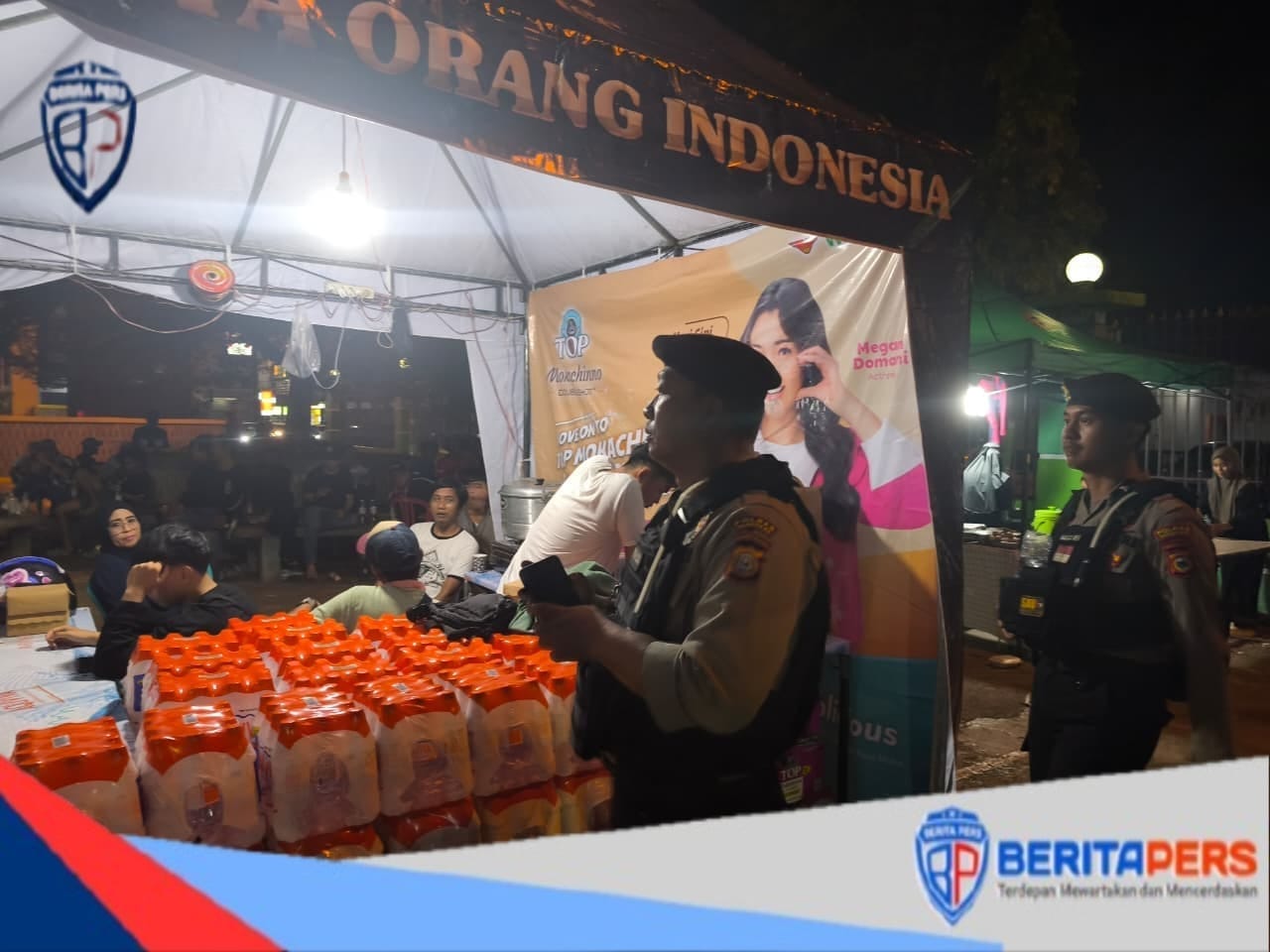 Lakukan Patroli di Malam Akhir Pekan, Sat Samapta Polres Parepare Kawal Aktifitas Warga