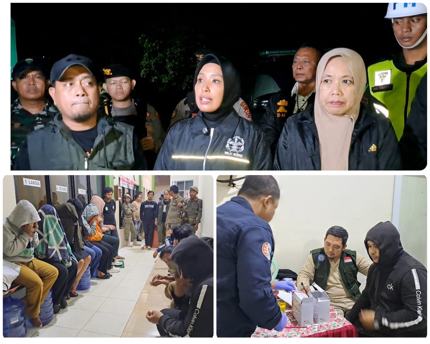Satpol PP Parepare Bersama Tim Terpadu Amankan 17 Orang dalam Operasi Prostitusi
