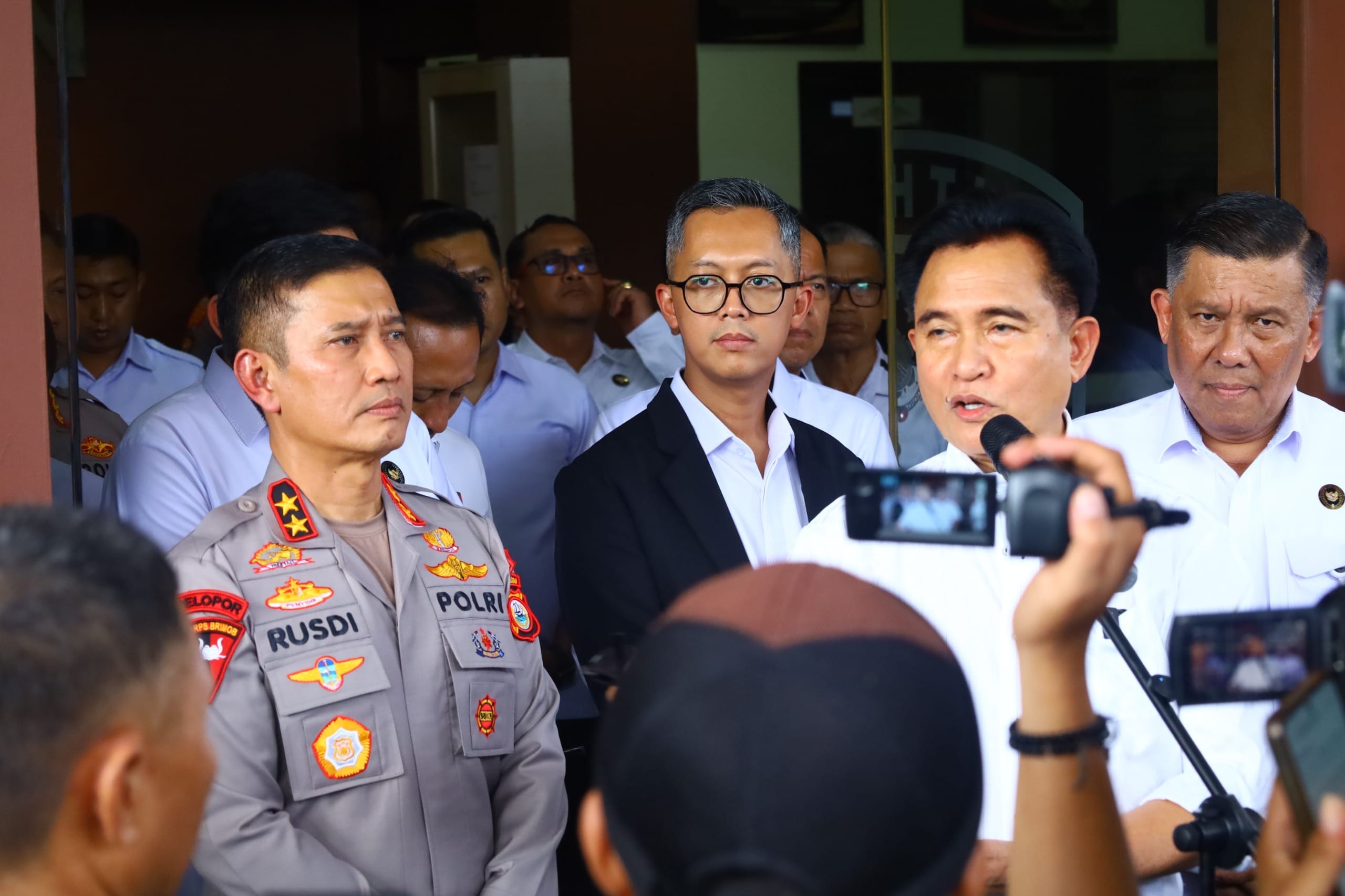 Polda Sulsel Terima Kunjungan Menko Kumham Imipas, Ini Tujuannya!