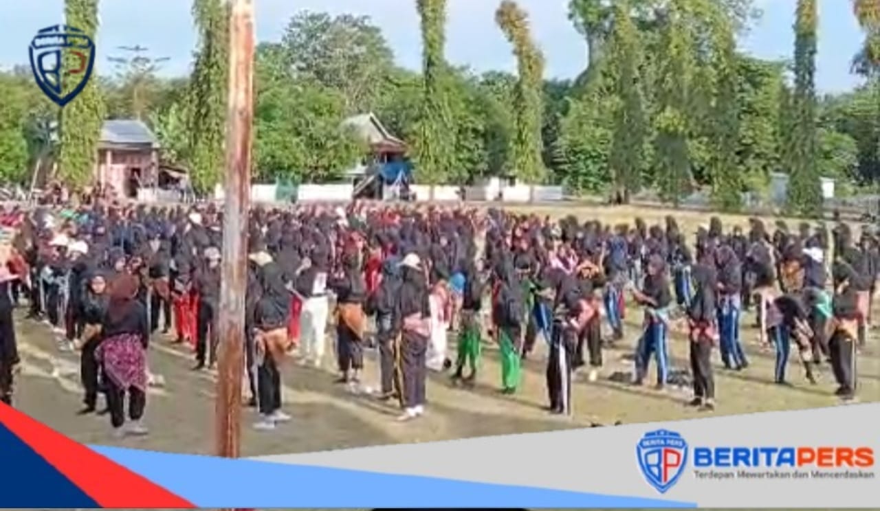 Latihan Tari Kolosal 1.000 Siswa-Siswi Suppa, Dipersiapkan untuk Festival Budaya Internasional