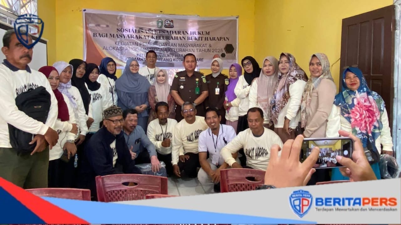 Sosialisasi Kesadaran Hukum Digelar di Kelurahan Bukit Harapan