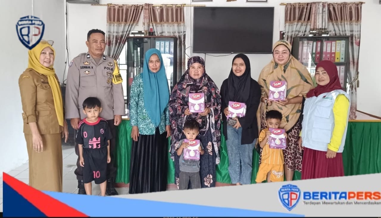 Sinergi Pemerintah Desa dan Bhabinkamtibmas, Barangpalie Tekan Angka Stunting