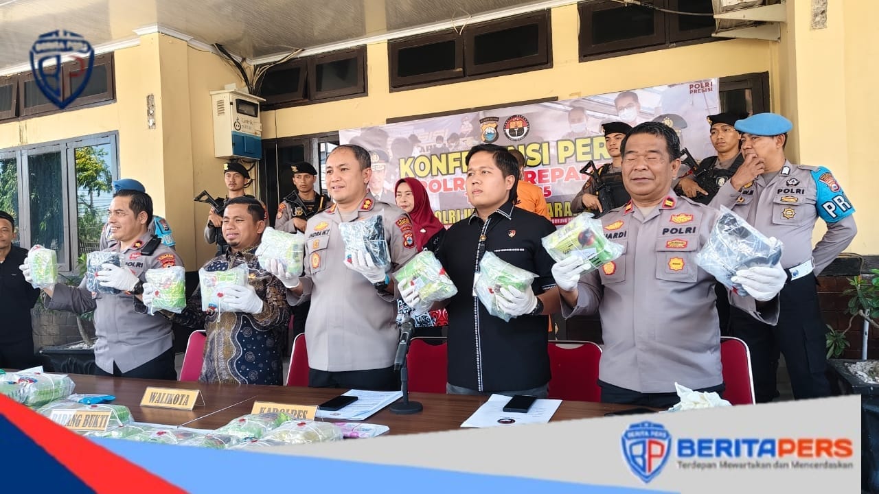 Pinrang Jadi Tujuan Utama Peredaran 44 Kg Sabu yang Digagalkan Polres Parepare