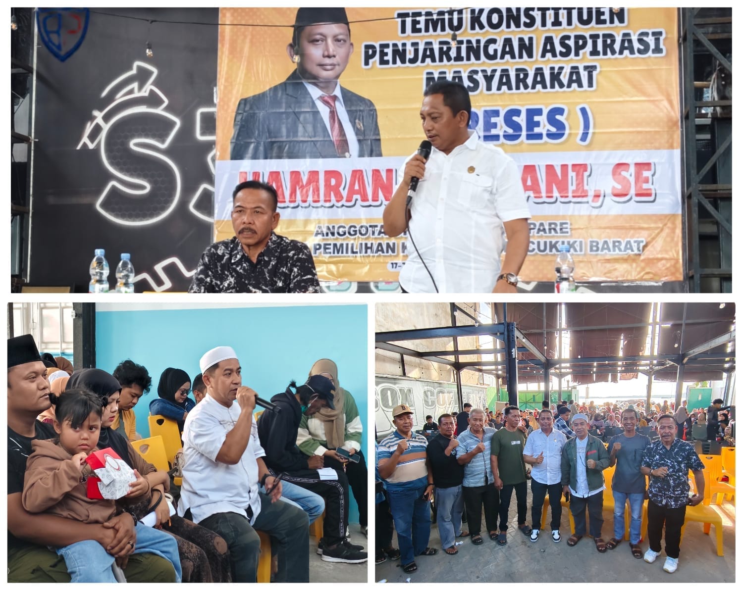Hamran Hamdani Gelar Temu Konstituen, Serap Aspirasi Warga Bacukiki Barat