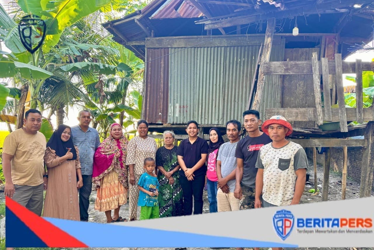 Peduli Warga, Andry Muliadi Tinjau Rumah Nenek Lanye Yang Nyaris Roboh