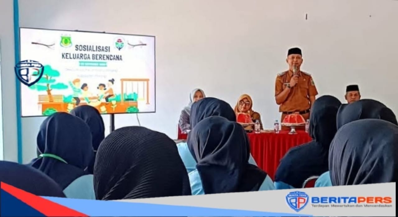 Sosialisasi Keluarga Berencana di Desa Lerang, Camat Tekankan Pentingnya Perencanaan Keluarga