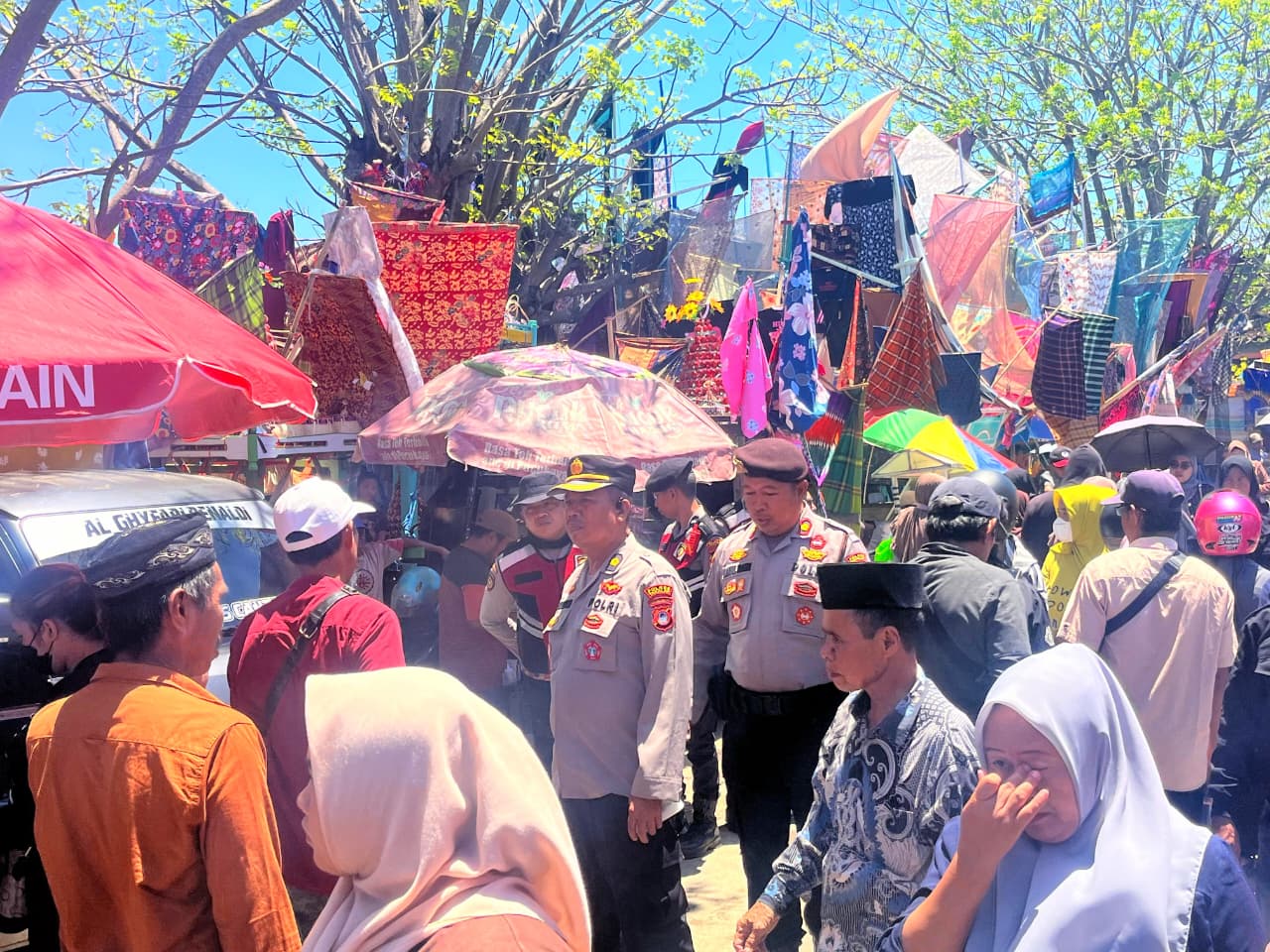 105 Personel Polres Takalar Amankan Perayaan Maudu Lompoa Cikoang