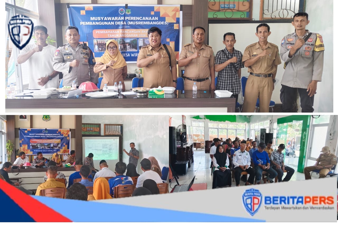 Musyawarah Perencanaan Pembangunan Desa Wiring Tasi Bahas Rancangan RKPDES Tahun 2026