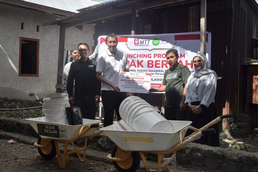Kolaborasi Telkomsel dan IZI Bantu Warga Parepare Mandiri Lewat Lapak Berkah