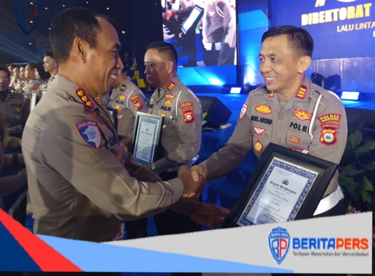 Sat Lantas Polres Parepare Raih Juara 3 Kategori Polantas di Hari Lalu Lintas Bhayangkara ke-70