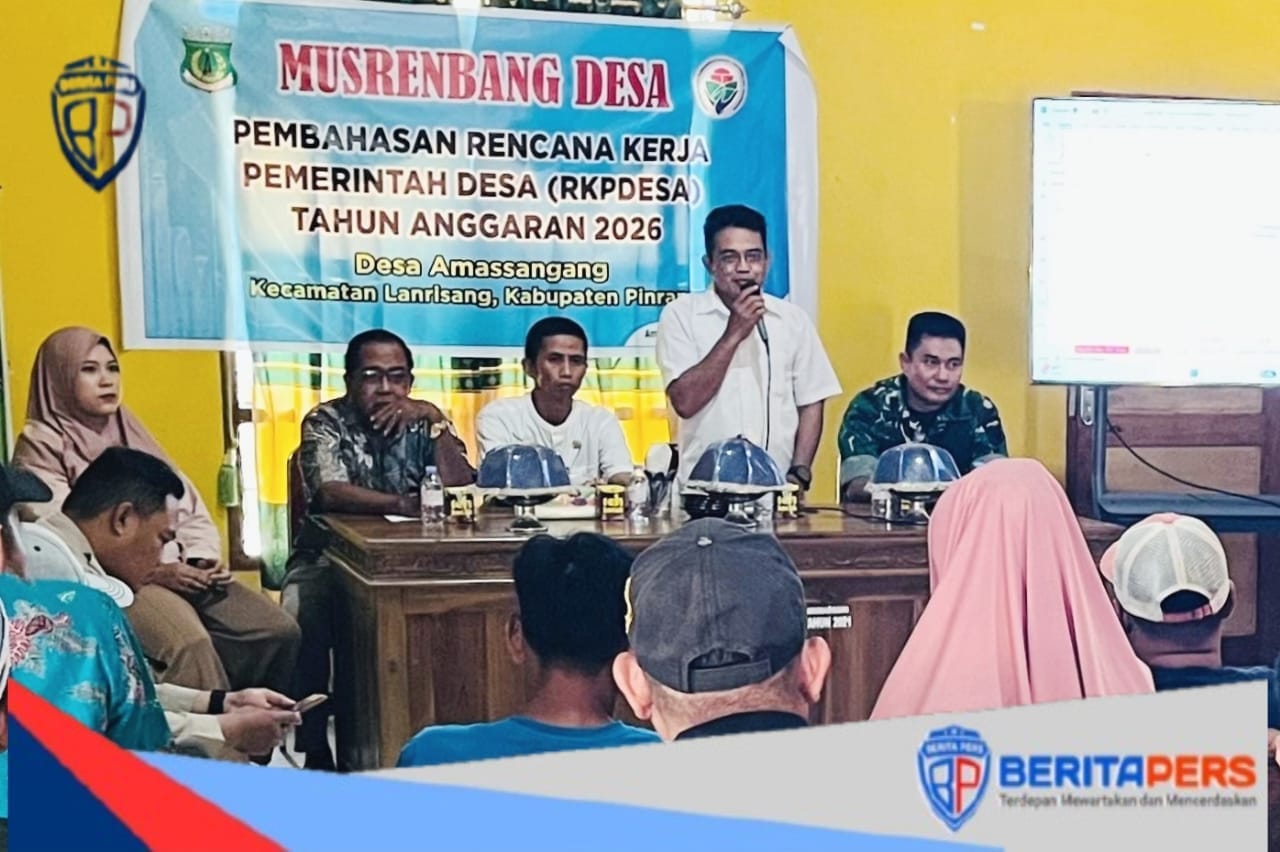 Desa Amassangang Gelar Musdes RKPDesa Tahun Anggaran 2026