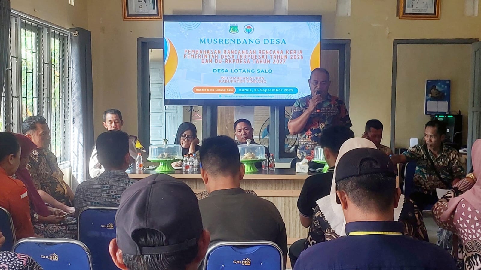 Musrenbang Desa Lotang Salo Bahas RKPDesa 2026 dan DU-RKPDesa 2027