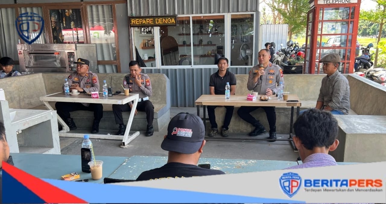 Kapolres Parepare Kembali Silaturahmi dengan Jurnalis, Temu Respon Pererat Kebersamaan