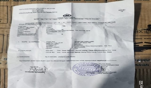 Dugaan Pungli Polisi di Bone: Laporan Warga Malah Jadi Ladang Uang