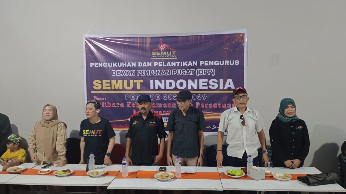 Anto Gandu Resmi Nahkodai DPP SEMUT Indonesia 2024–2029