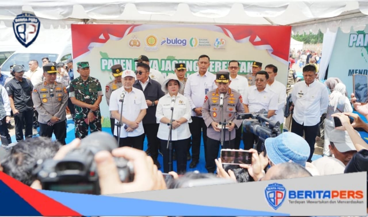Polri Distribusikan 1.765 Ton Jagung ke Gudang Bulog