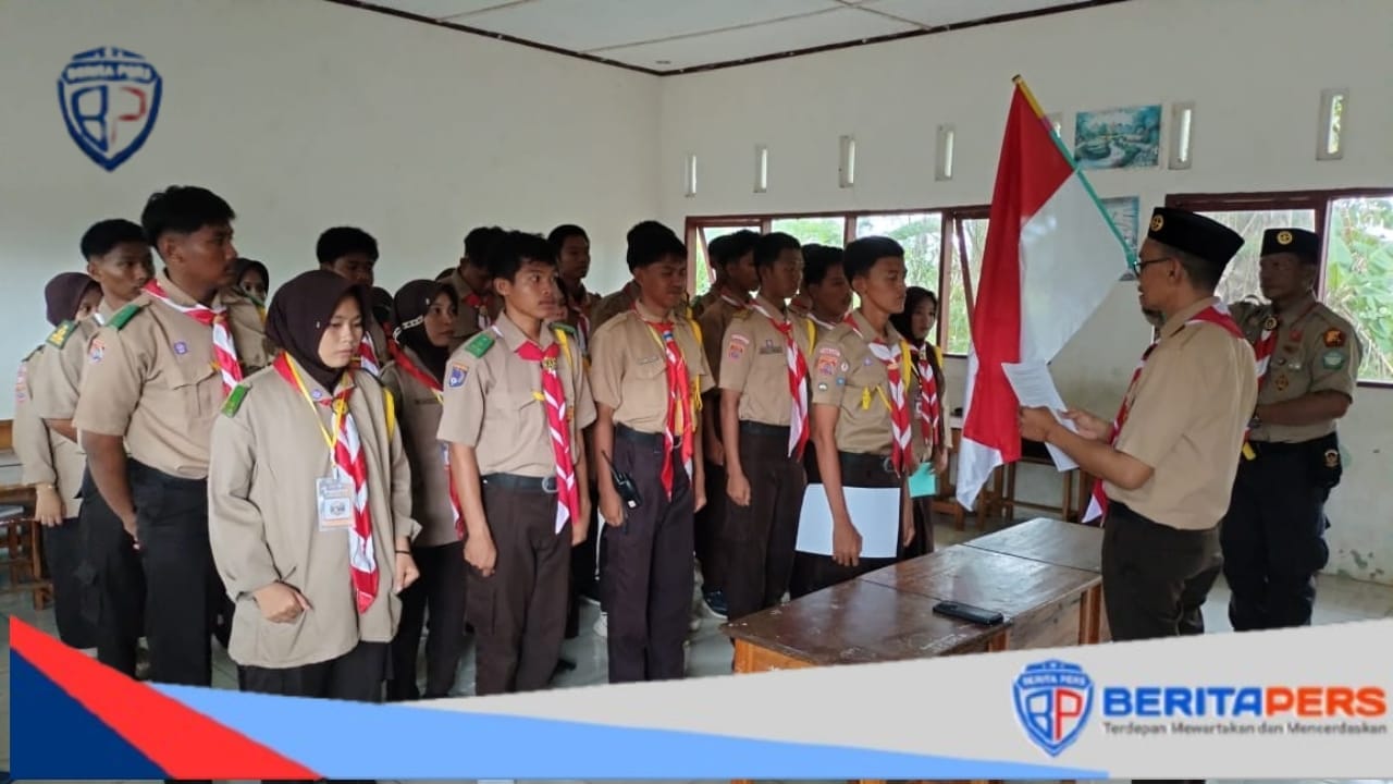 Ketua Kwarran Lanrisang Lantik Pengurus DKR Masa Bakti 2025–2028