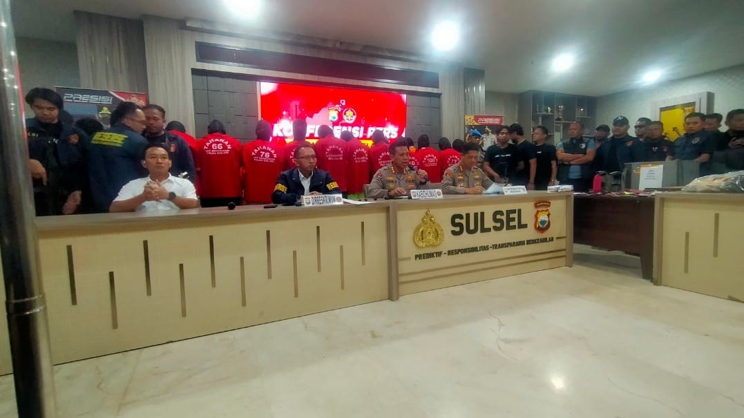 Polda Sulsel Tangkap 29 Tersangka Kerusuhan di Kantor DPRD