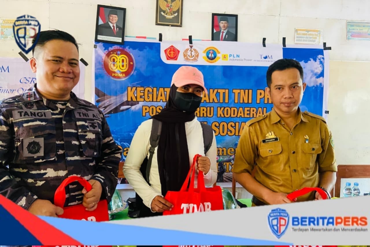 Bakti Teritorial TNI Prima Posal Barru di Pulau Putiangin Meriahkan HUT ke-80 TNI
