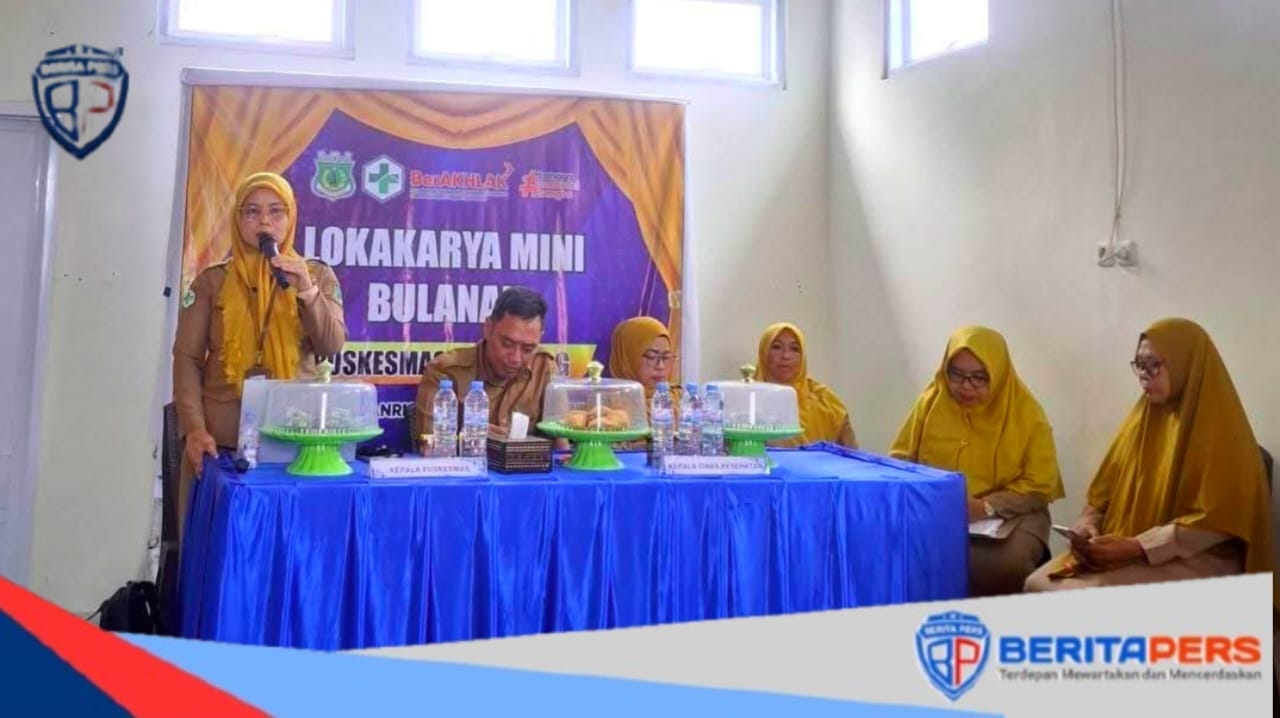 Puskesmas Lanrisang Gelar Lokakarya Mini Bulanan, Bahas Capaian Program Kesehatan