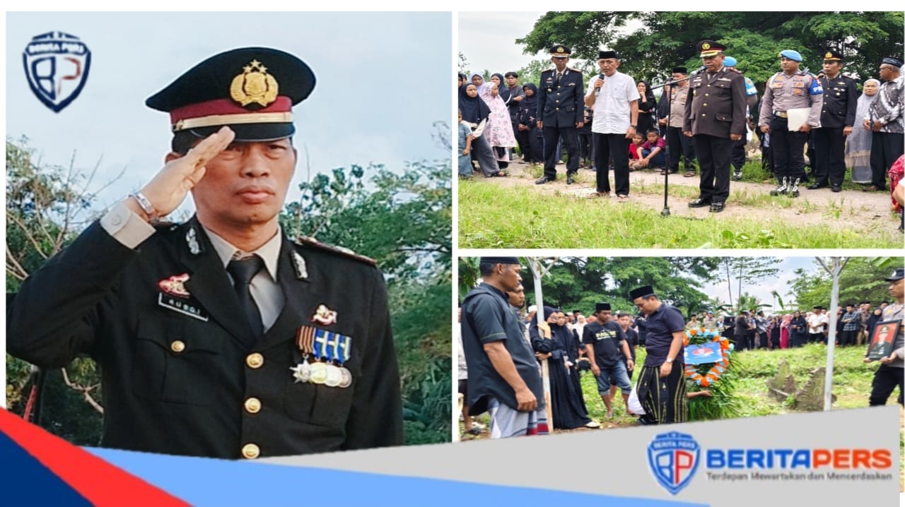 Pengabdian Terakhir: IPTU H.  Rusdi Dimakamkan dengan Upacara Kedinasan