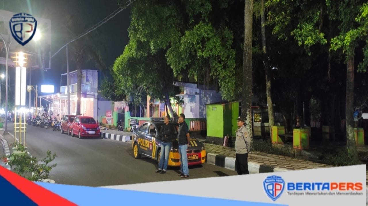 Patroli Malam di Jalan Mattirotasi, Polsek Bacukiki Hadirkan Rasa Aman Bagi Warga