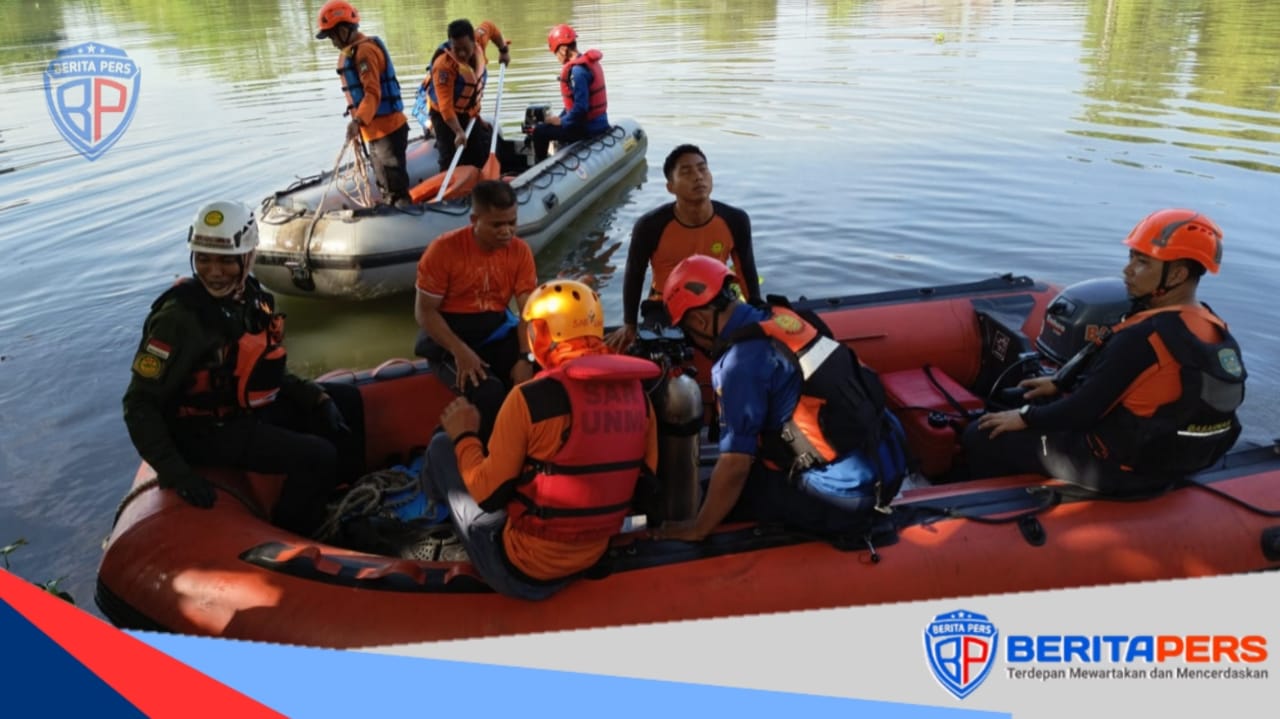 Pemuda 21 Tahun Diduga Terseret Arus di Jembatan Kembar Gowa