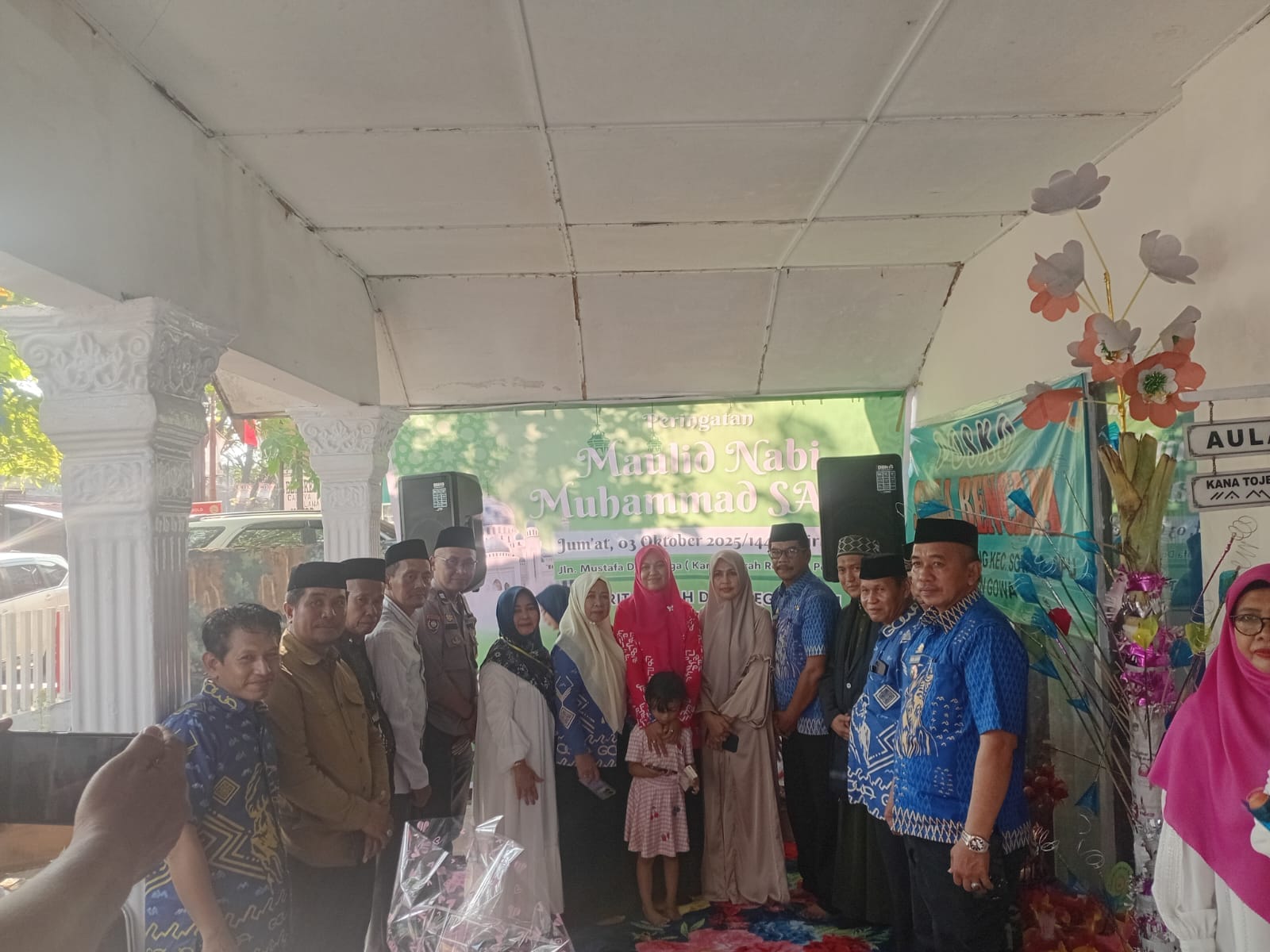 Warga Kelurahan Romang Polong Peringati Maulid Nabi Muhammad SAW