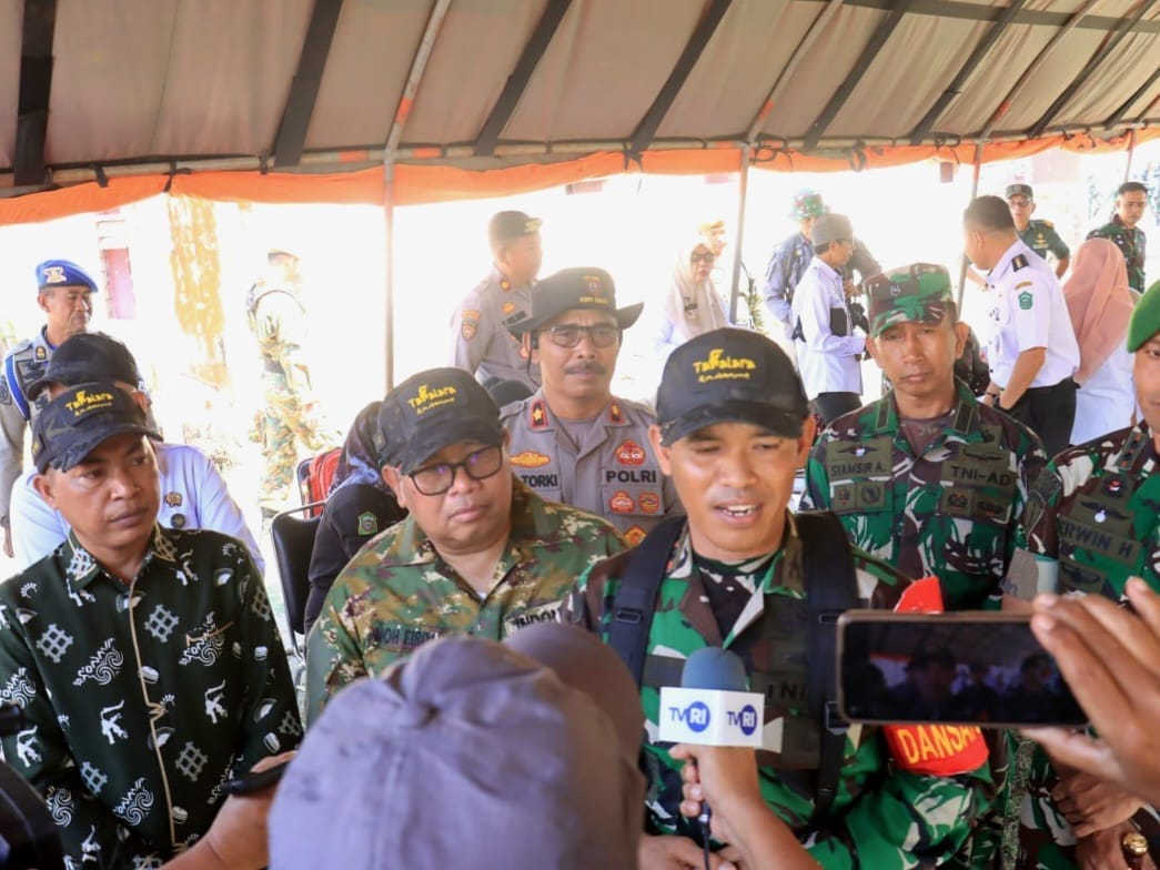 Wakapolres Takalar Hadiri Pembukaan TMMD ke-126 di Desa Topejawa