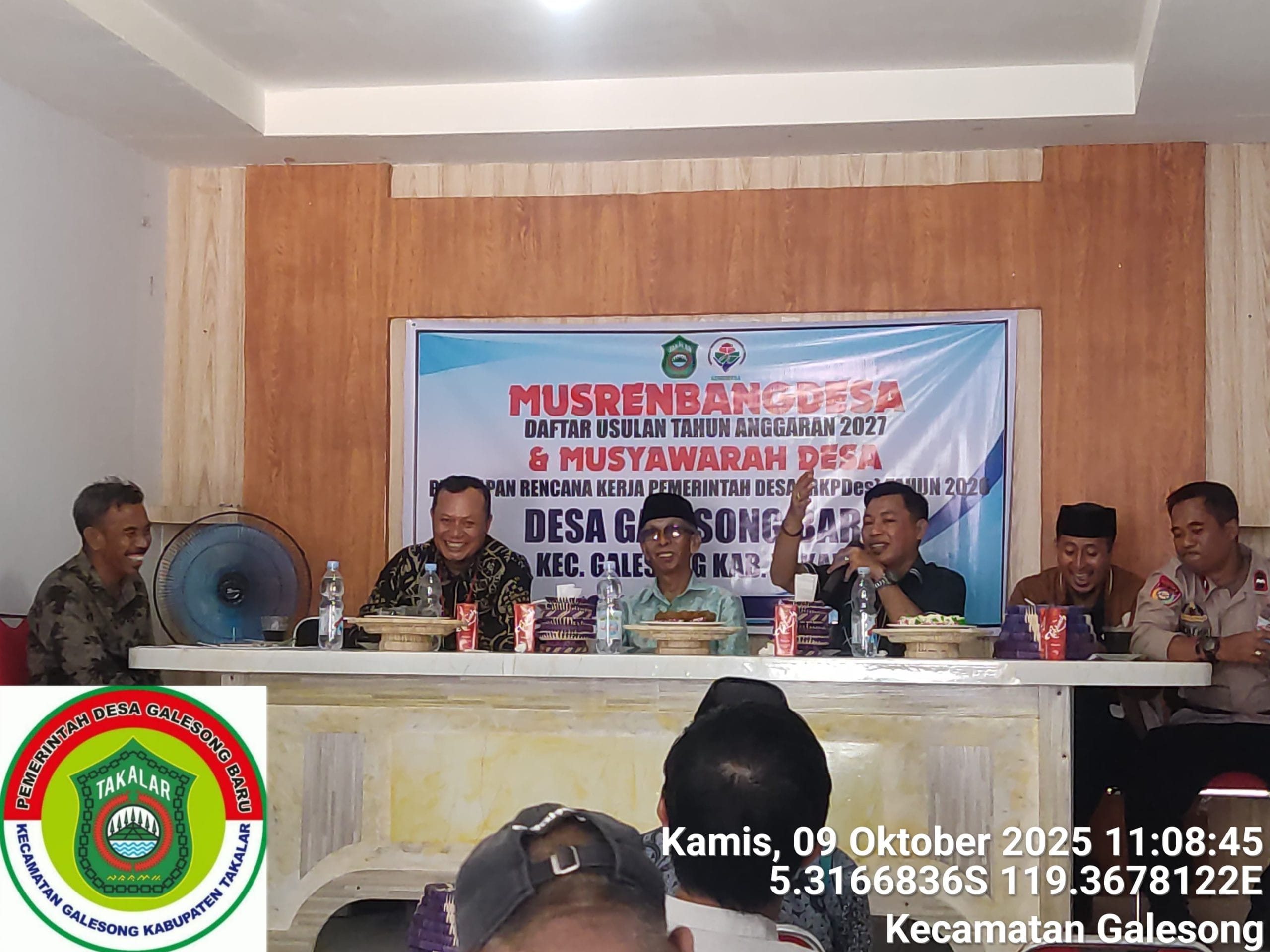 Kades Galesong Baru Gelar Musrenbang Soal Program Desa 2026 dan Usulan 2027