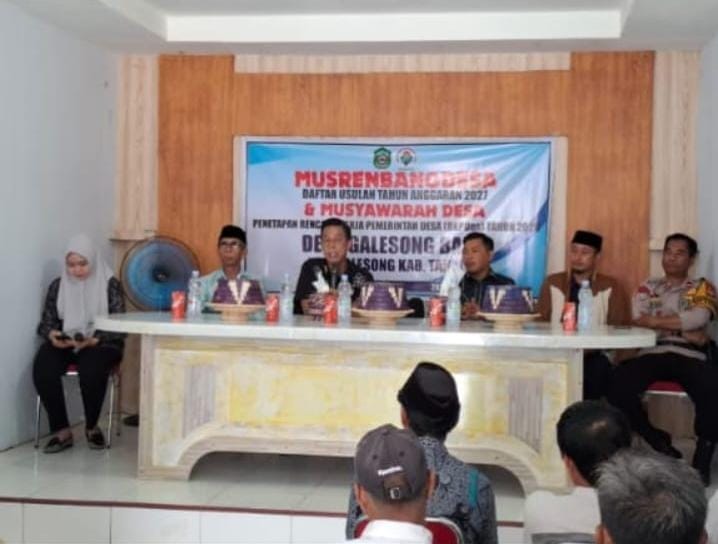 Camat Galesong Hadiri Musrenbang Terkait Program Desa 2026 dan Usulan 2027