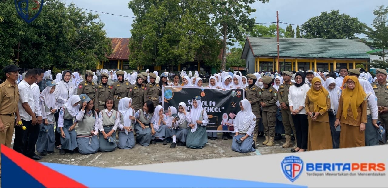 Satpol PP Parepare Tingkatkan Kesadaran Hukum Pelajar Lewat Program Go To School