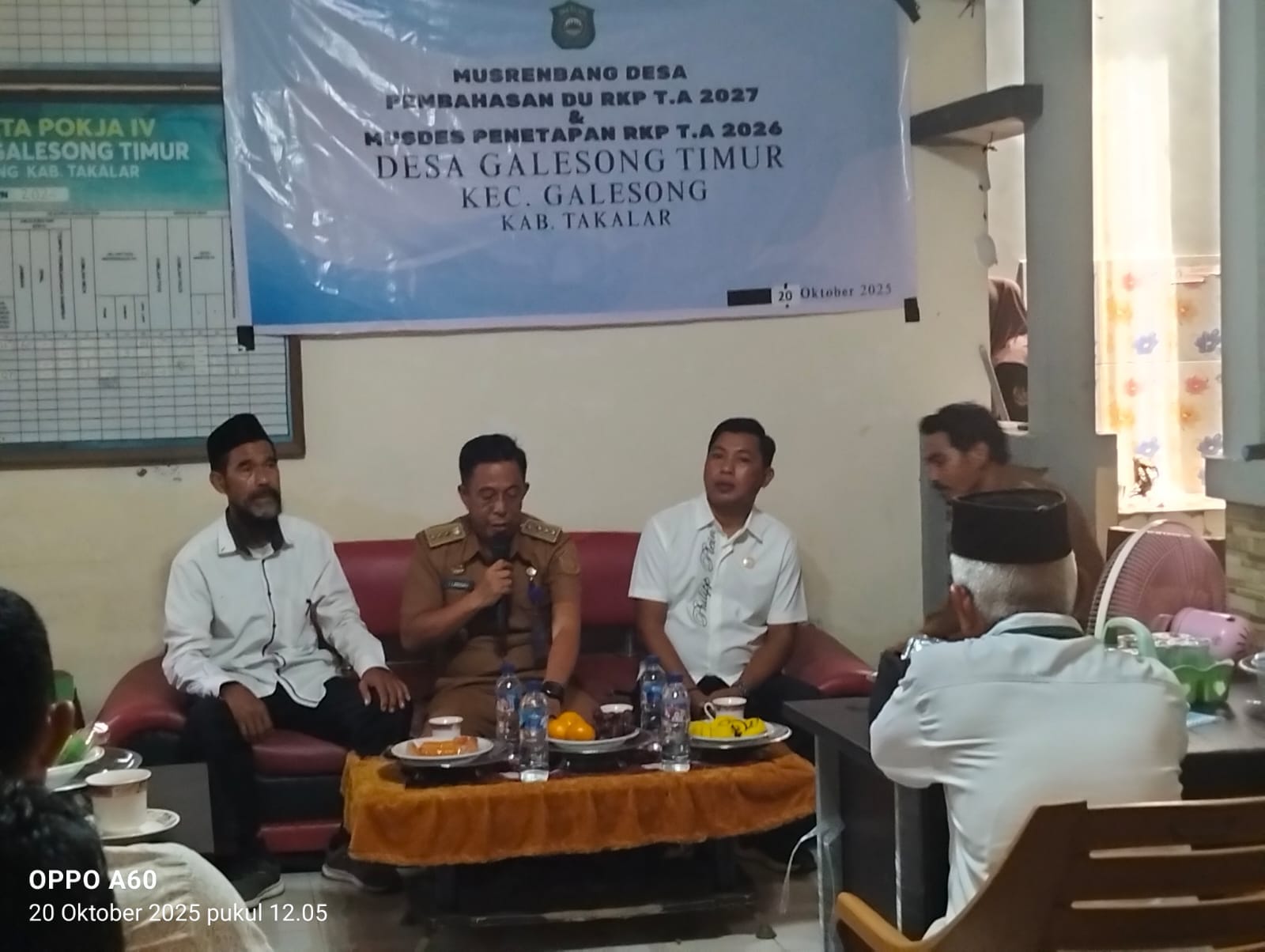 Ketua DPRD Takalar Hadiri Musrenbang RKPDes di Desa Galesong Timur