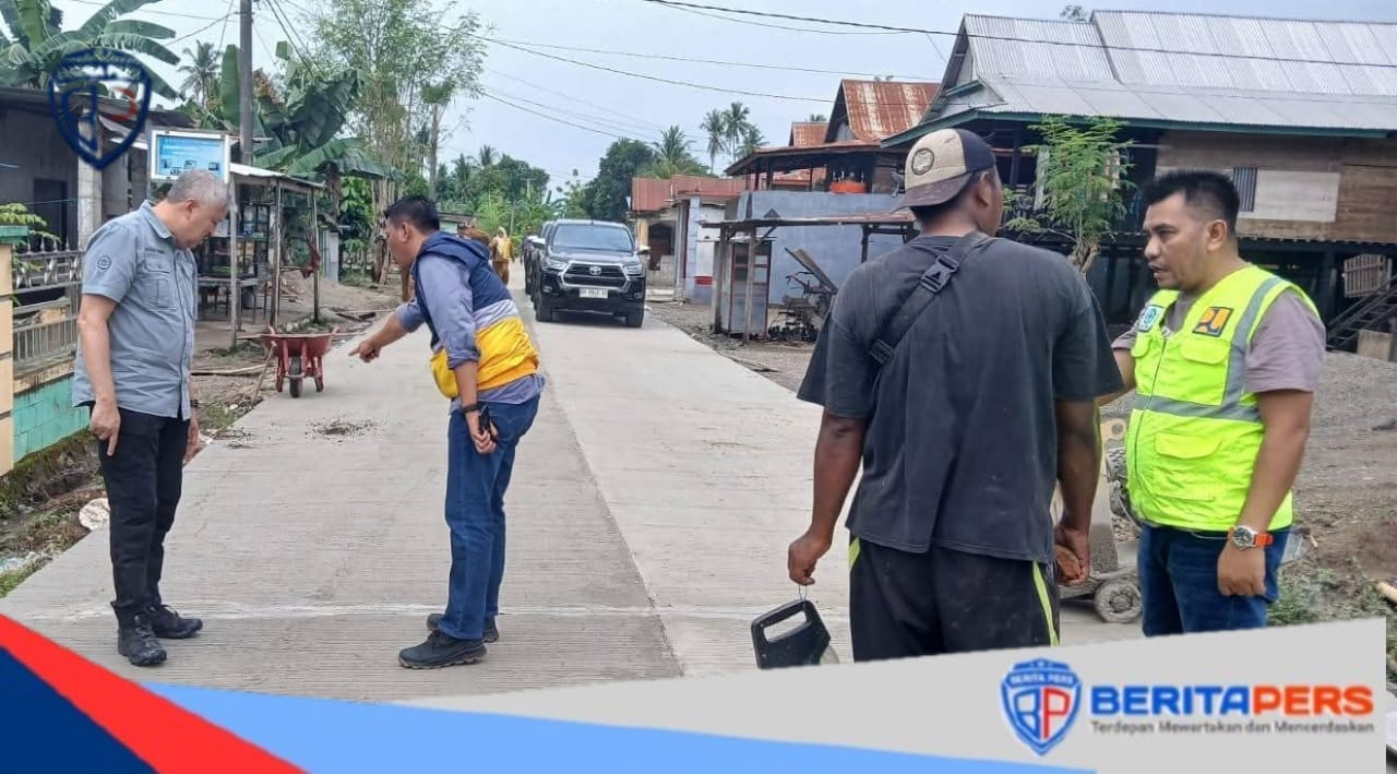 Bupati Tinjau Langsung Progres Pengerjaan Infrastruktur Jalan dan Pengelolaan TPA Malimpung