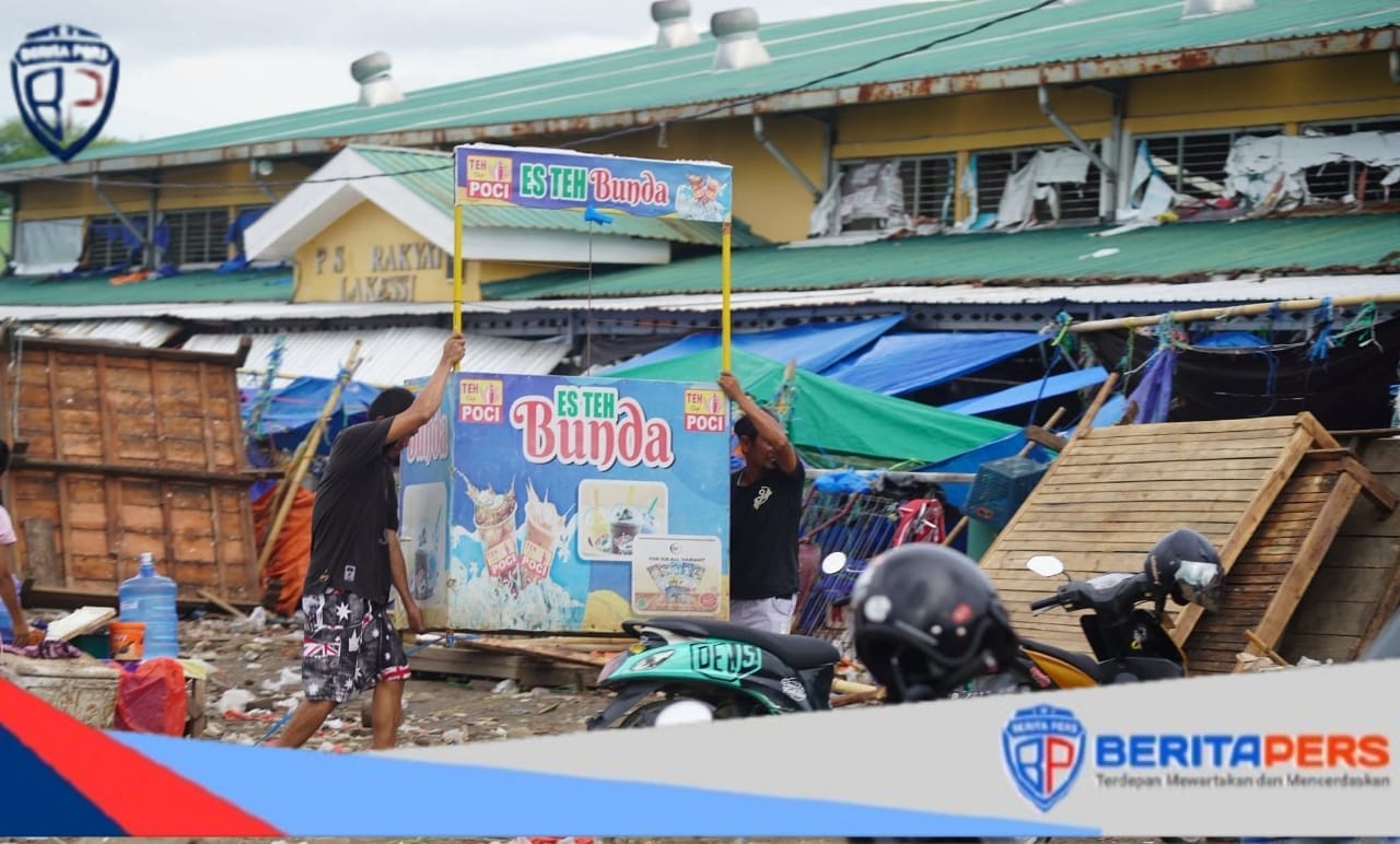 Pemkot Parepare Tertibkan dan Relokasi Ratusan Lapak di Kawasan Pasar Lakessi