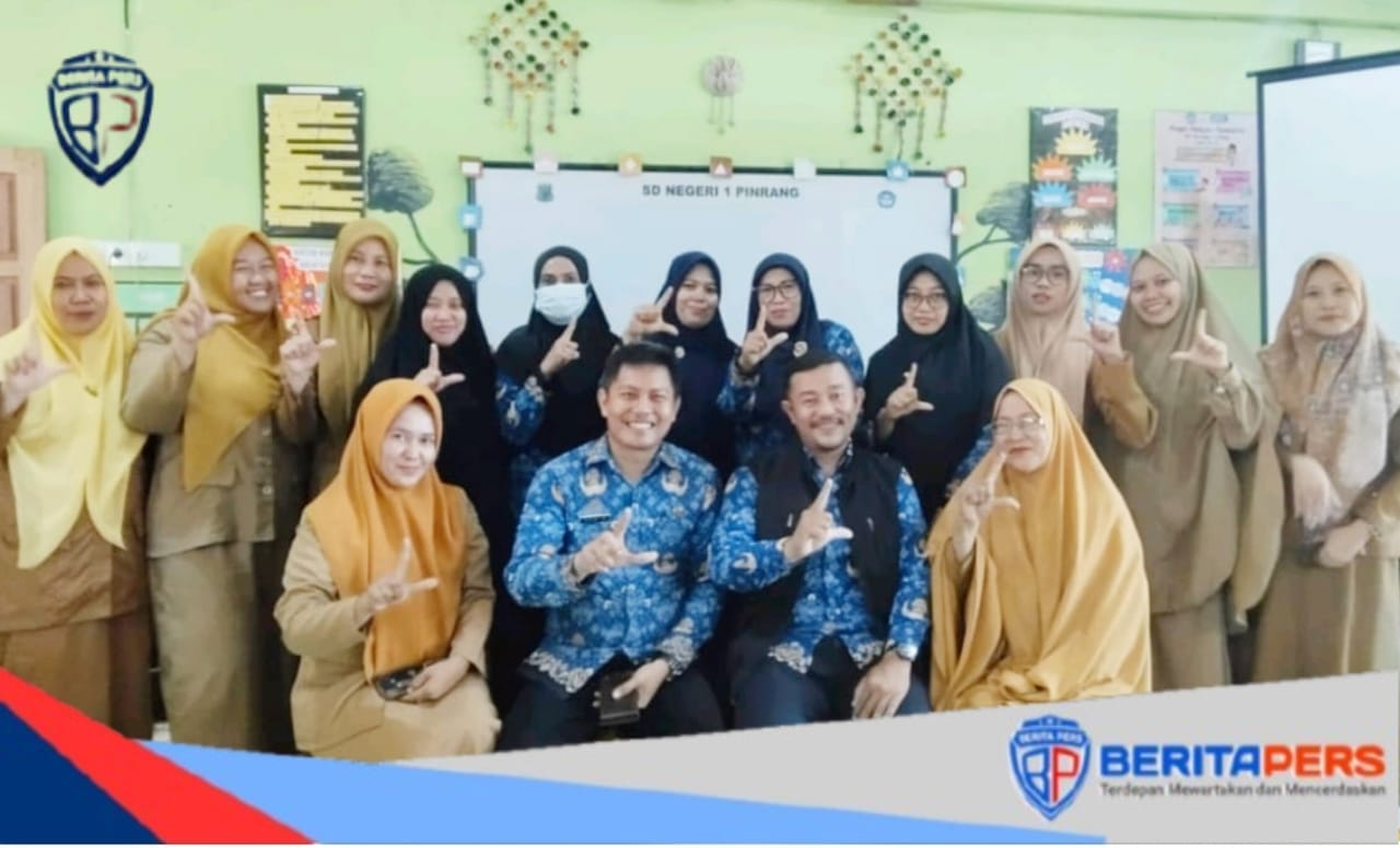 Kegiatan OJT 2 Guru Pembelajaran Mendalam di UPT SDN 1 Pinrang