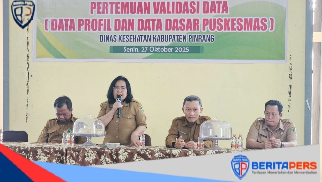 Dinas Kesehatan Gelar Pertemuan Validasi Data Profil dan Data Dasar Dinkes dan Puskesmas