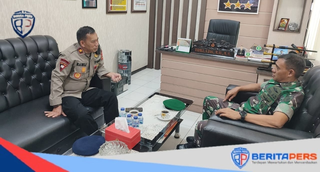 Batalyon B Pelopor Brimob Polda Sulsel Terima Kunjungan PJS Danbrigif 11 Badik Sakti