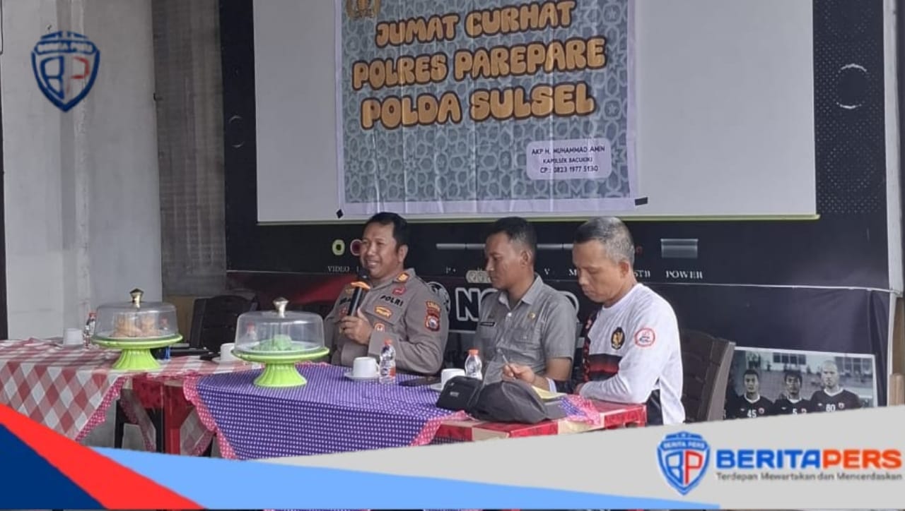 Jumat Curhat di Warkop Agsal, Kapolsek Bacukiki Serap Info Kejadian Gangguan Kamtibmas