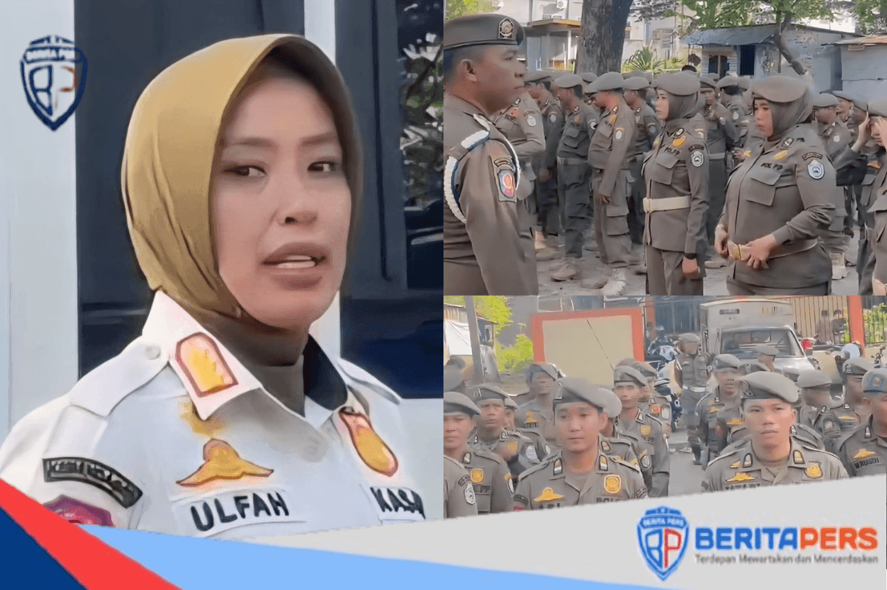Apel Akbar Satpol PP , Kasatpol Ulfah Lanto Tekankan Profesionalisme dan Humanisme